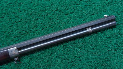 W4417 SILVER PLATED WINCHESTER MODEL 1866 RIFLE WITH HENRY MARKED BARREL [A] - Image 7