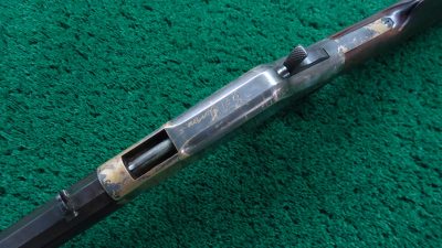 W4417 SILVER PLATED WINCHESTER MODEL 1866 RIFLE WITH HENRY MARKED BARREL [A] - Image 4