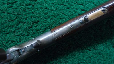 W4417 SILVER PLATED WINCHESTER MODEL 1866 RIFLE WITH HENRY MARKED BARREL [A] - Image 10