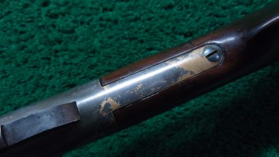 W4417 SILVER PLATED WINCHESTER MODEL 1866 RIFLE WITH HENRY MARKED BARREL [A] - Image 9