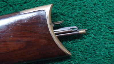 W4417 SILVER PLATED WINCHESTER MODEL 1866 RIFLE WITH HENRY MARKED BARREL [A] - Image 15