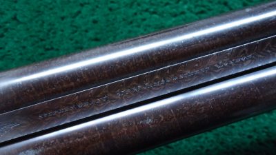 MSG1262 MASSIVE SUPERB CONDITION CASED 8 BORE UNDERLEVER DOUBLE HAMMERGUN BY STEPHEN GRANT [A] - Image 4