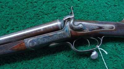 MSG1262 MASSIVE SUPERB CONDITION CASED 8 BORE UNDERLEVER DOUBLE HAMMERGUN BY STEPHEN GRANT [A] - Image 2