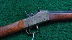 R2444 REMINGTON No. 1 ROLLING BLOCK SINGLE SHOT SPORTING RIFLE IN .38 RF [A]