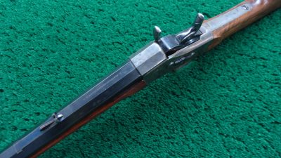 R2444 REMINGTON No. 1 ROLLING BLOCK SINGLE SHOT SPORTING RIFLE IN .38 RF [A] - Image 4