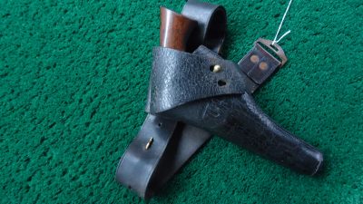 C430 U.S. MARKED COLT ARTILLERY MODEL SINGLE ACTION ARMY REVOLVER WITH HOLSTER RIG [A] - Image 22