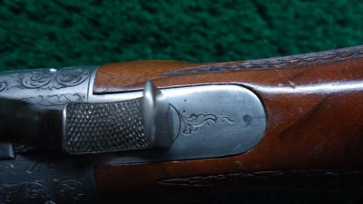 MR1686 CUSTOM GOLD INLAID RELIEF ENGRAVED SHARPS BORSCHARDT MODEL1878 MID-RANGE SINGLE SHOT RIFLE [A] - Image 12