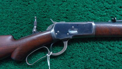 W4436 SCARCE CONFIGURATION WINCHESTER MODEL 1892 RIFLE IN 38 WCF [M]