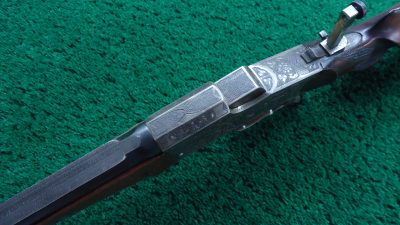 MR1692 ENGRAVED GERMAN FALLING BLOCK STALKING RIFLE [M] - Image 8
