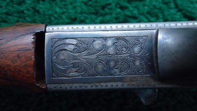 MR1692 ENGRAVED GERMAN FALLING BLOCK STALKING RIFLE [M] - Image 11