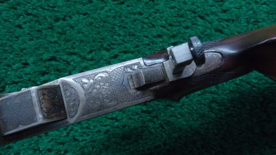 MR1692 ENGRAVED GERMAN FALLING BLOCK STALKING RIFLE [M] - Image 15