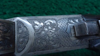 MR1692 ENGRAVED GERMAN FALLING BLOCK STALKING RIFLE [M] - Image 16