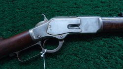 W4428 MAINE STATE PRISON MARKED WINCHESTER MODEL 1873 RIFLE CHAMBERED FOR 44 WCF [A]