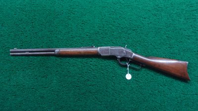 W4439 SCARCE WINCHESTER MODEL 1873 SHORT RIFLE IN 44 WCF [A] - Image 23