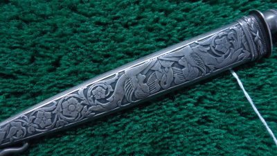 M1086 *Sale Pending* FINE ARGENTINIAN GAUCHO KNIFE WITH SCABBARD - Image 9