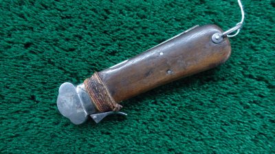 M2055 WW2 1939-1945 GERMAN PARATROOPER GRAVITY KNIFE - Image 3