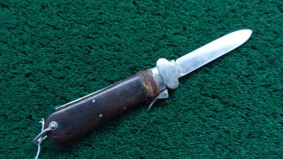 M2055 WW2 1939-1945 GERMAN PARATROOPER GRAVITY KNIFE - Image 2