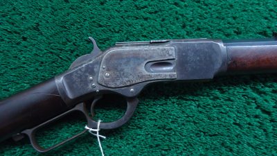 W4431 SPECIAL ORDER WINCHESTER SECOND MODEL 1873 RIFLE CHAMBERED IN 38 WCF [A]