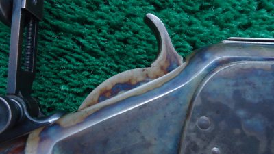 W4441 EXCEPTIONAL SPECIAL ORDER WINCHESTER MODEL 1873 PISTOL GRIP DELUXE RIFLE CHAMBERED IN 38 WCF [A] - Image 17