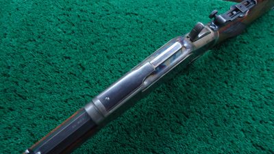W4441 EXCEPTIONAL SPECIAL ORDER WINCHESTER MODEL 1873 PISTOL GRIP DELUXE RIFLE CHAMBERED IN 38 WCF [A] - Image 4