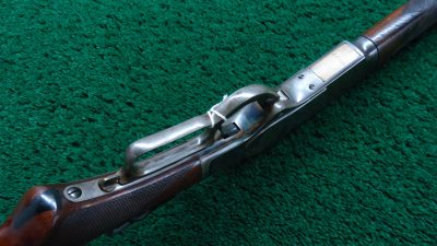 W4441 EXCEPTIONAL SPECIAL ORDER WINCHESTER MODEL 1873 PISTOL GRIP DELUXE RIFLE CHAMBERED IN 38 WCF [A] - Image 3