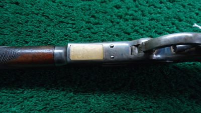 W4441 EXCEPTIONAL SPECIAL ORDER WINCHESTER MODEL 1873 PISTOL GRIP DELUXE RIFLE CHAMBERED IN 38 WCF [A] - Image 11