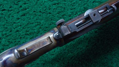 W4441 EXCEPTIONAL SPECIAL ORDER WINCHESTER MODEL 1873 PISTOL GRIP DELUXE RIFLE CHAMBERED IN 38 WCF [A] - Image 8
