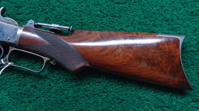 W4441 EXCEPTIONAL SPECIAL ORDER WINCHESTER MODEL 1873 PISTOL GRIP DELUXE RIFLE CHAMBERED IN 38 WCF [A] - Image 22