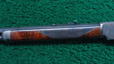 W4441 EXCEPTIONAL SPECIAL ORDER WINCHESTER MODEL 1873 PISTOL GRIP DELUXE RIFLE CHAMBERED IN 38 WCF [A] - Image 18
