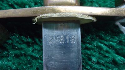 M5-178  RARE PRE-WW2 1920S-1930S ROMANIAN ARMY OFFICER'S DAGGER - Image 6