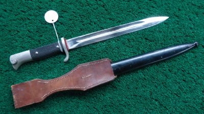 M2050 WW2 GERMAN ENLISTED DRESS BAYONET W/ SCABBARD - Image 4