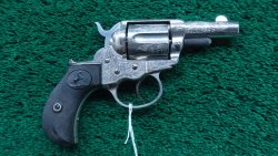 C436 FACTORY ENGRAVED COLT SHERIFF’S MODEL 1877 DOUBLE ACTION REVOLVER IN .41 CALIBER [A]