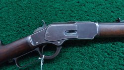 W4452 SPECIAL ORDER WINCHESTER MODEL 1873 RIFLE WITH 28 INCH BARREL IN 38 WCF [A]