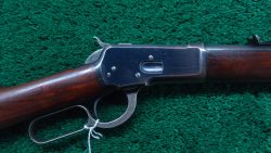 W4533 ANTIQUE WINCHESTER MODEL 1892 RIFLE IN 38 WCF CALIBER [A]
