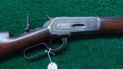 W4529 ANTIQUE WINCHESTER MODEL 1886 RIFLE IN VERY SCARCE 50-100-450 CALIBER [A]