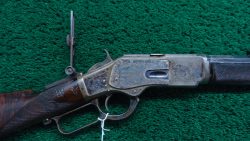 W4228 *Sale Pending* DELUXE WINCHESTER 1873 ENGRAVED "LIKE ONE OF ONE THOUSAND" IN CALIBER 44-40 [A]