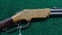 W4459 RARE FACTORY ENGRAVED CIVIL WAR HENRY RIFLE [A]