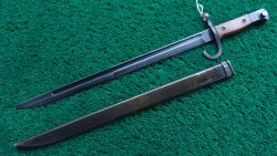 M2048 WW2 1930s-1945 JAPANESE ARISAKA TYPE 30 BAYONET WITH SCABBARD