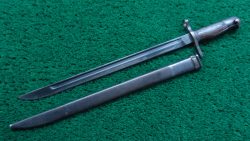 M2047 WW2 JAPANESE ARISAKA BAYONET WITH SCABBARD