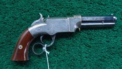 W4468 FACTORY ENGRAVED VOLCANIC SMALL FRAME NO. 1 PISTOL CONVERTED TO A PARLOR PISTOL [A]