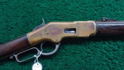 W4495 WINCHESTER MODEL 1866 RIFLE ENGRAVED WITH MEXICAN EAGLE [A]