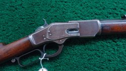 W4574 WINCHESTER 1ST MODEL 1873 RIFLE IN 44 WCF [A]