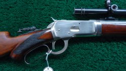 W4463 SPECIAL ORDER WINCHESTER 1892 PISTOL GRIP CHECKERED RIFLE IN CALIBER 25-20 [M]