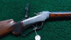 JM1575 MARLIN BALLARD ENGRAVED RIFLE IN CALIBER 32-40 [A]