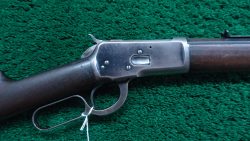 W4674 WINCHESTER MODEL 1892 RIFLE IN 38 WCF [M]