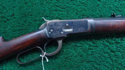 W4588 ANTIQUE WINCHESTER MODEL 1892 TD RIFLE IN 32 WCF [A]