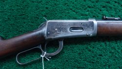 W4599 WINCHESTER MODEL 94 SADDLE RING CARBINE IN CALIBER 25-35 WCF [M]