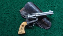 C451 DFC INSPECTED COLT SINGLE ACTION ARMY REVOLVER IN 45 WITH HOLSTER [A]