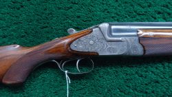 MSG1277 FACTORY ENGRAVED GAME SCENE OVER/UNDER AUSTRIAN 12 GAUGE SHOTGUN [M]