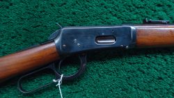 *Sale Pending *  W4697 WINCHESTER MODEL 94 SADDLE RING CARBINE IN CALIBER 38-55 [M]
